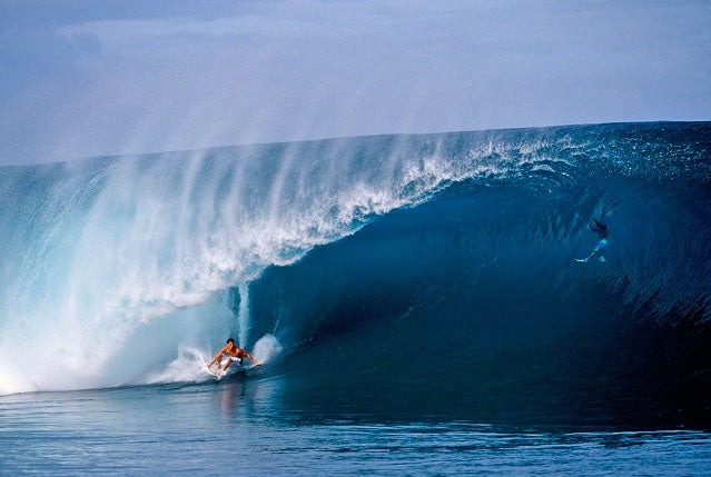 Andy Irons at Teahupoo