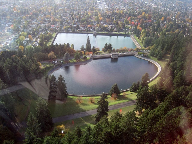 Mount Tabor reservoir