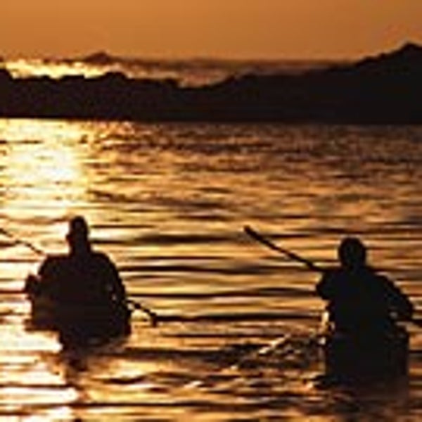 One down, two to go: kayaking the day away off Vancouver Island
