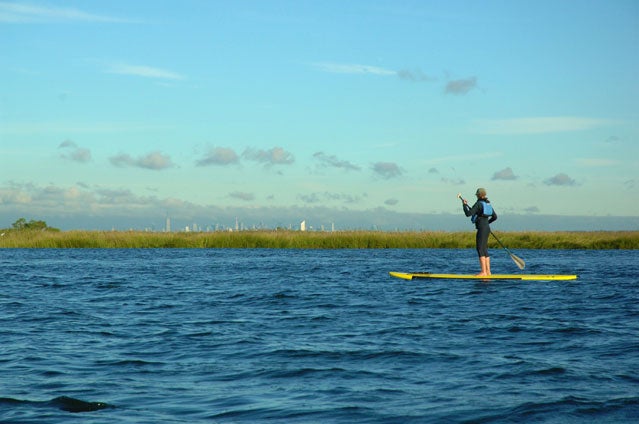 Score gorgeous views of the NYC skyline from Jamaica Bay