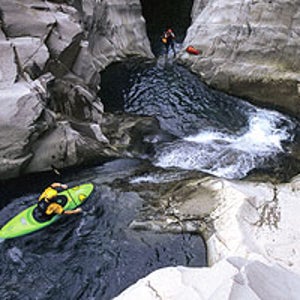 Ben Selznick in Trou Blanc Canyon