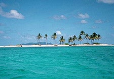 Island R&R: a sandy spit off the coast of Grenada