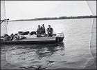 Up a messy river (from left to right) Eric "Yam" Louck, Mike Havlis, and Living Lands and Waters founder Chad Pregacke