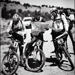 It's not just a job, it's an adventure race: Team Montrail making a critical navigation mistake during one of Primal Quest's bike legs.