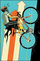 Mountain Biking Up Mount Washington