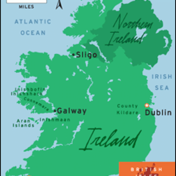 Map of Ireland
