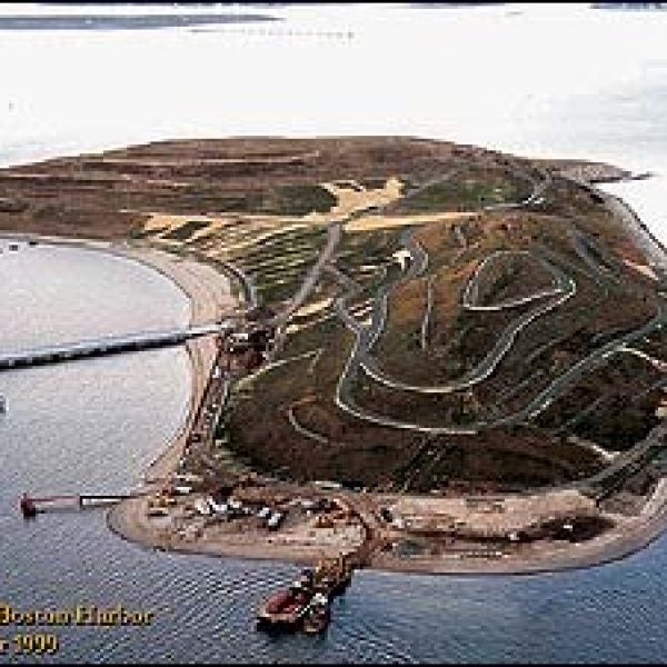 boston harbor, spectacle island