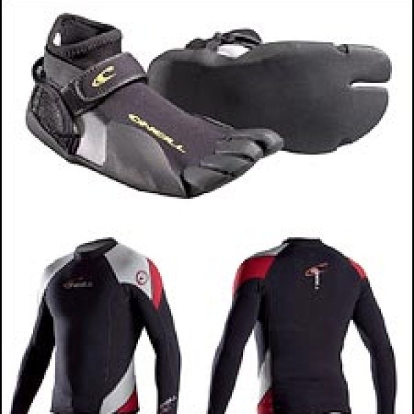Toe Boot & Gooru 1.5 mm long sleeve top