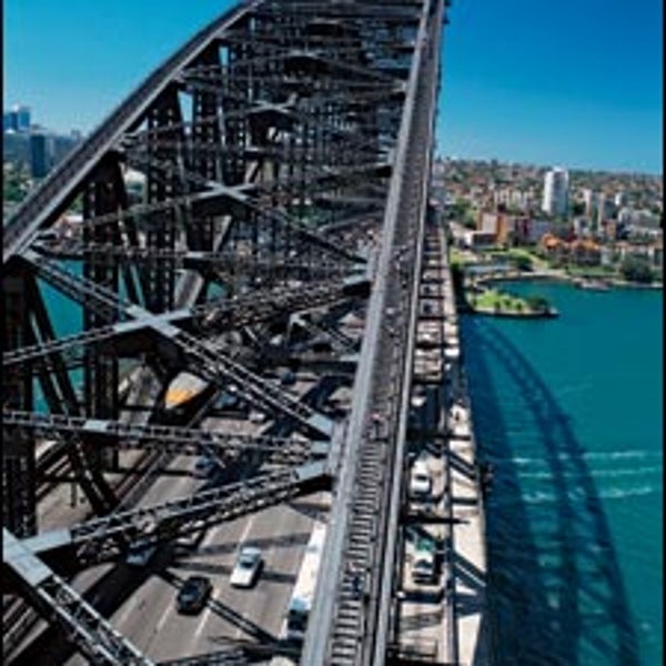 bridge climbing