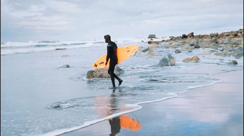 surfing Alaska