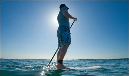 Stand-up paddleboarding
