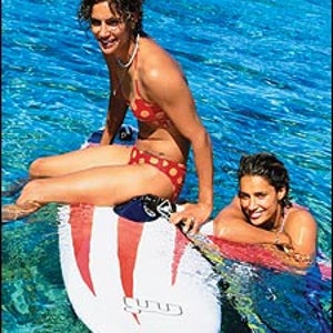 The Ruano Morenos at the Roxy Pro, Fiji