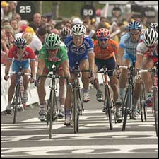 Robbie McEwen Wins Stage 9