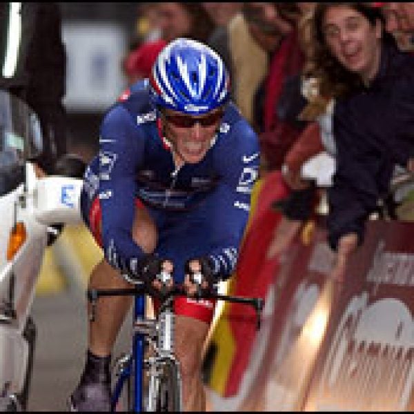 Lance Armstrong moves into second place overall