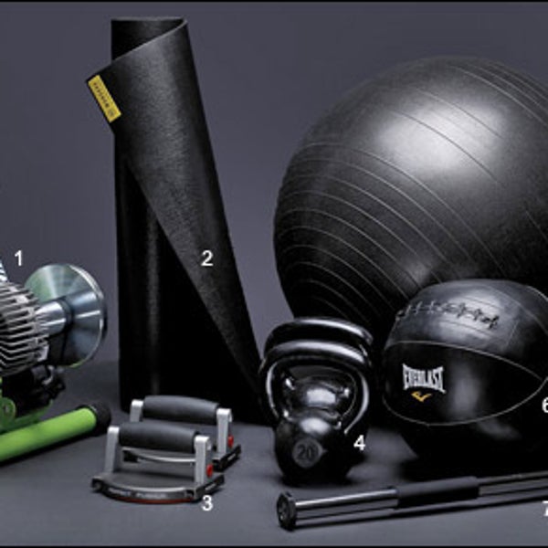 Stowable Home Fitness Gear