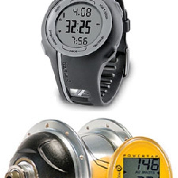 Garmin Forerunner 110 GPS watch, CycleOps Powertap Elite+ power meter
