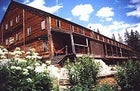 Emerson, eat your heart out: the front porch of Irwin Lodge