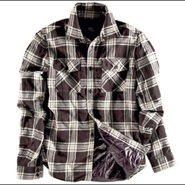 Isaora Matrix Plaid Insulated Shirt