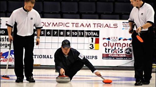 Members of the 2010 U.S. Olympic Team for Men's Curling