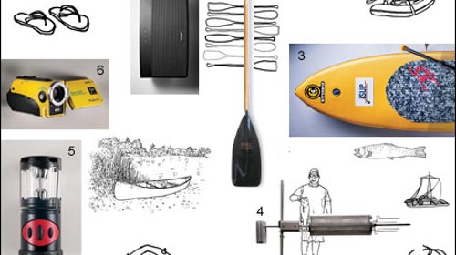 Lake expedition gear