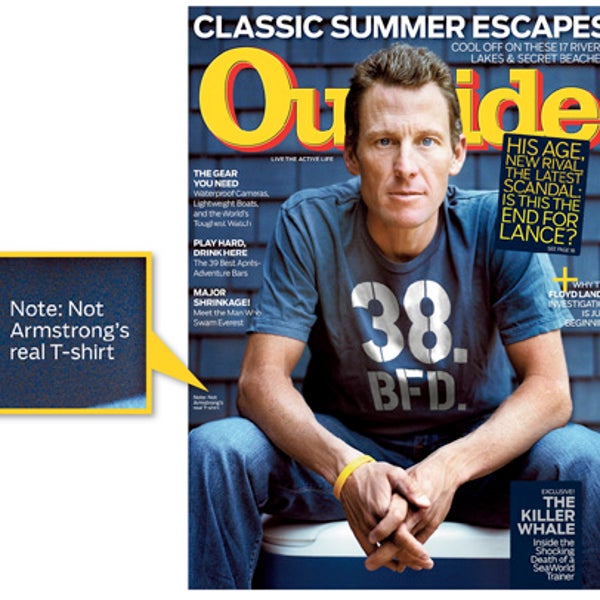 Outside Magazine, July 2010