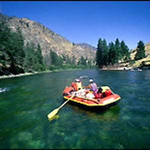 Staying current: rafting's green waters and white rapids