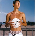 Beach street volleyball