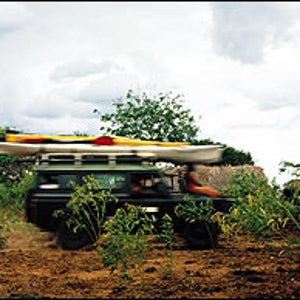 En route to the Lugenda River, Mozambique, June 2002