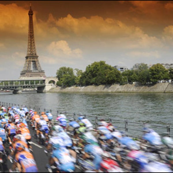 Tour de France, Eiffel Tower