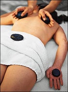 Rancho La Puerta's river-stone massage