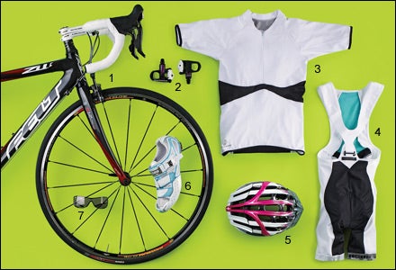 Womens road biking gear