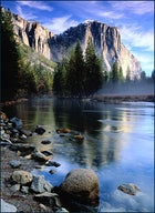 El Capitan and the Merced River