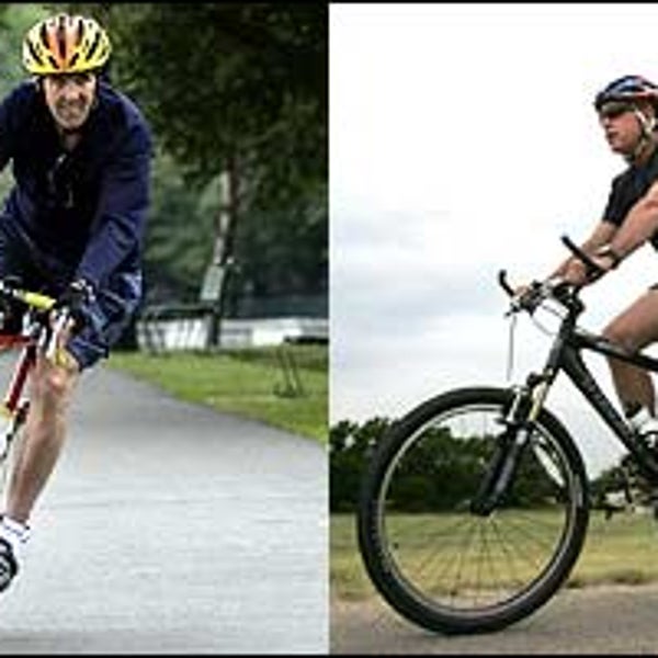 John Kerry, George W. Bush