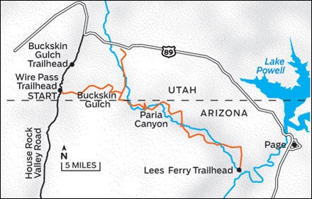 Map of Arizona