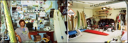 Fletcher Chouinard working hard at the office & Home Garage