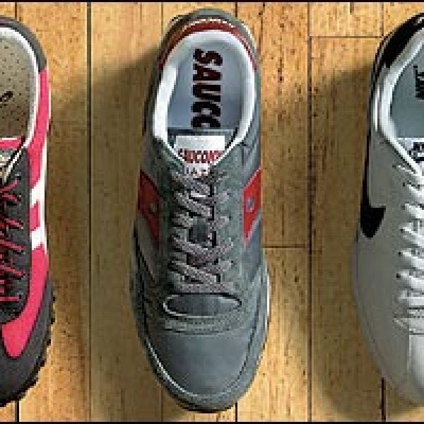 Asics Onitsuka Tiger Gantrai, Saucony Jazz X, & Nike Cortez