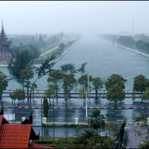 Palace in Mandalay, Burma