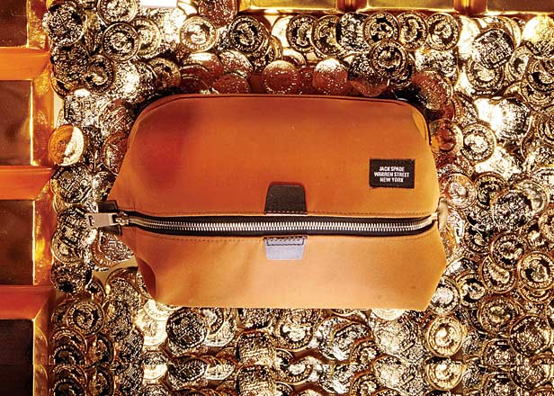 Jack Spade Waxwear Travel Kit