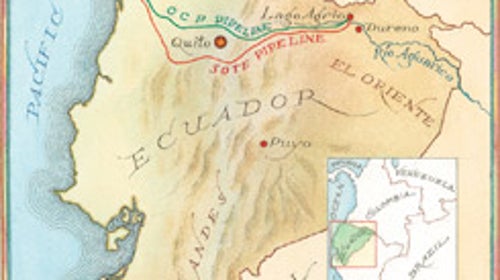 Ecuador Map