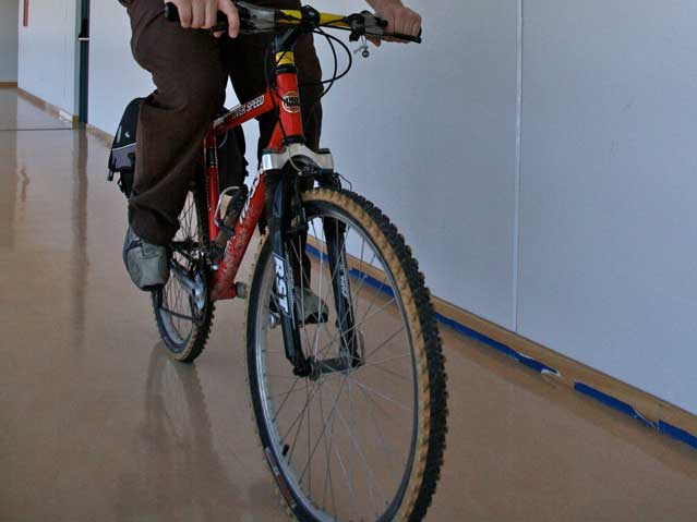 cycling indoors