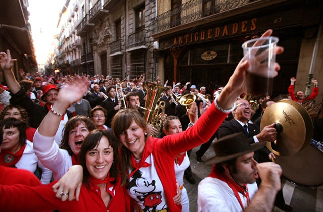 Calle Mayor, Pamplona, Spain
