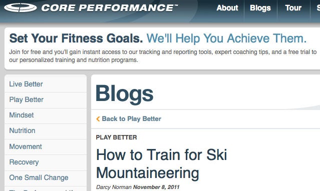 Core Performance