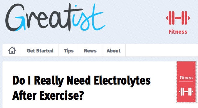 Greatist blog