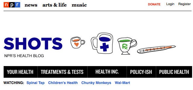NPR Shots Blog
