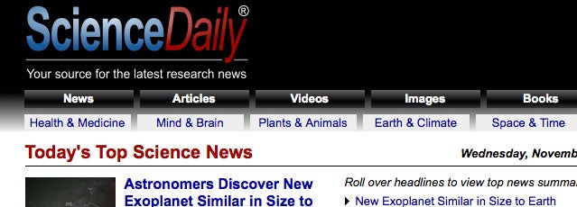 Science Daily