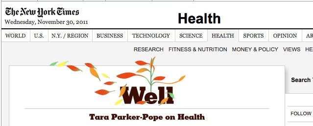 NYT Well Blog