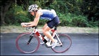 Chrissie Wellington biking