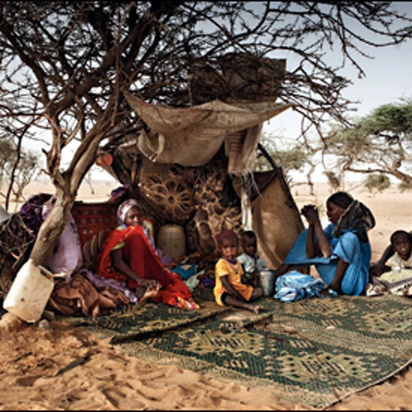 Oure Cassoni Camp refugees