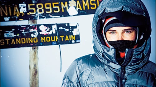 Isabel Lucas at the summit