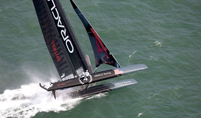 AC45 catamaran